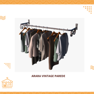 Arara Vintage Parede